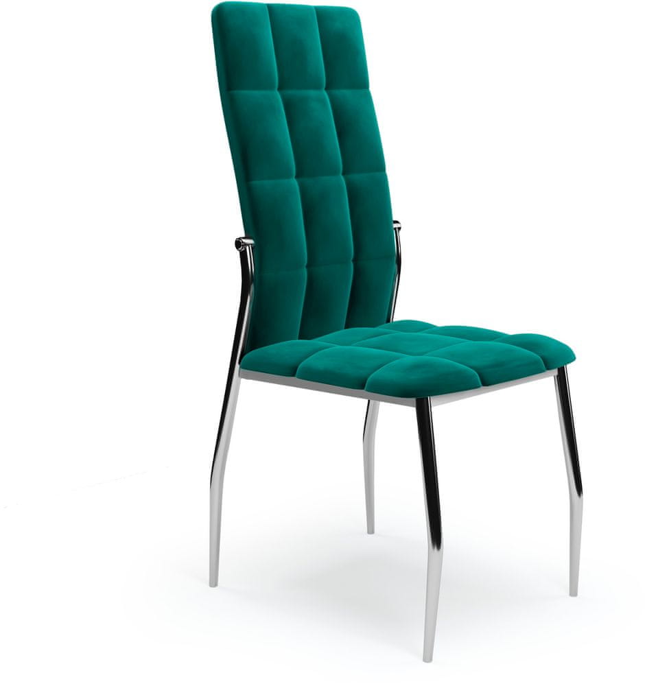 Halmar Jedálenská stolička K416, zelená